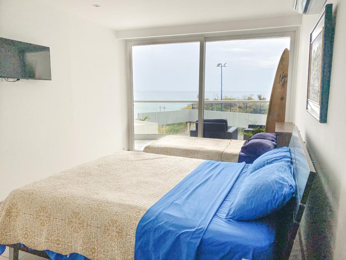 Lujoso y Cómodo Departamento con playa 2 piscinas cancha de tenis jacuzzi seguridad 24 horas Manta Exterior foto